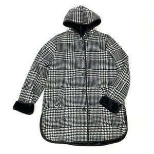 Ike Behar Hooded Poncho